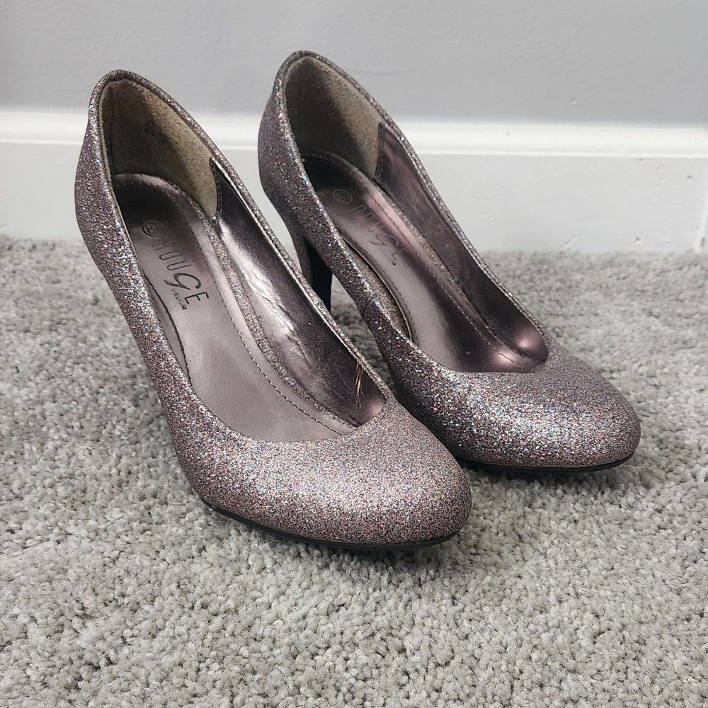 Last Chance Sale! Glitter heels